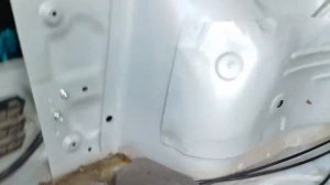 Частичная шумо виброизоляция багажника Kia Spectra