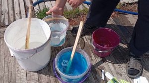 Подготовка и приготовление бордоской жидкости для первой обработки нашей земляники -клубники