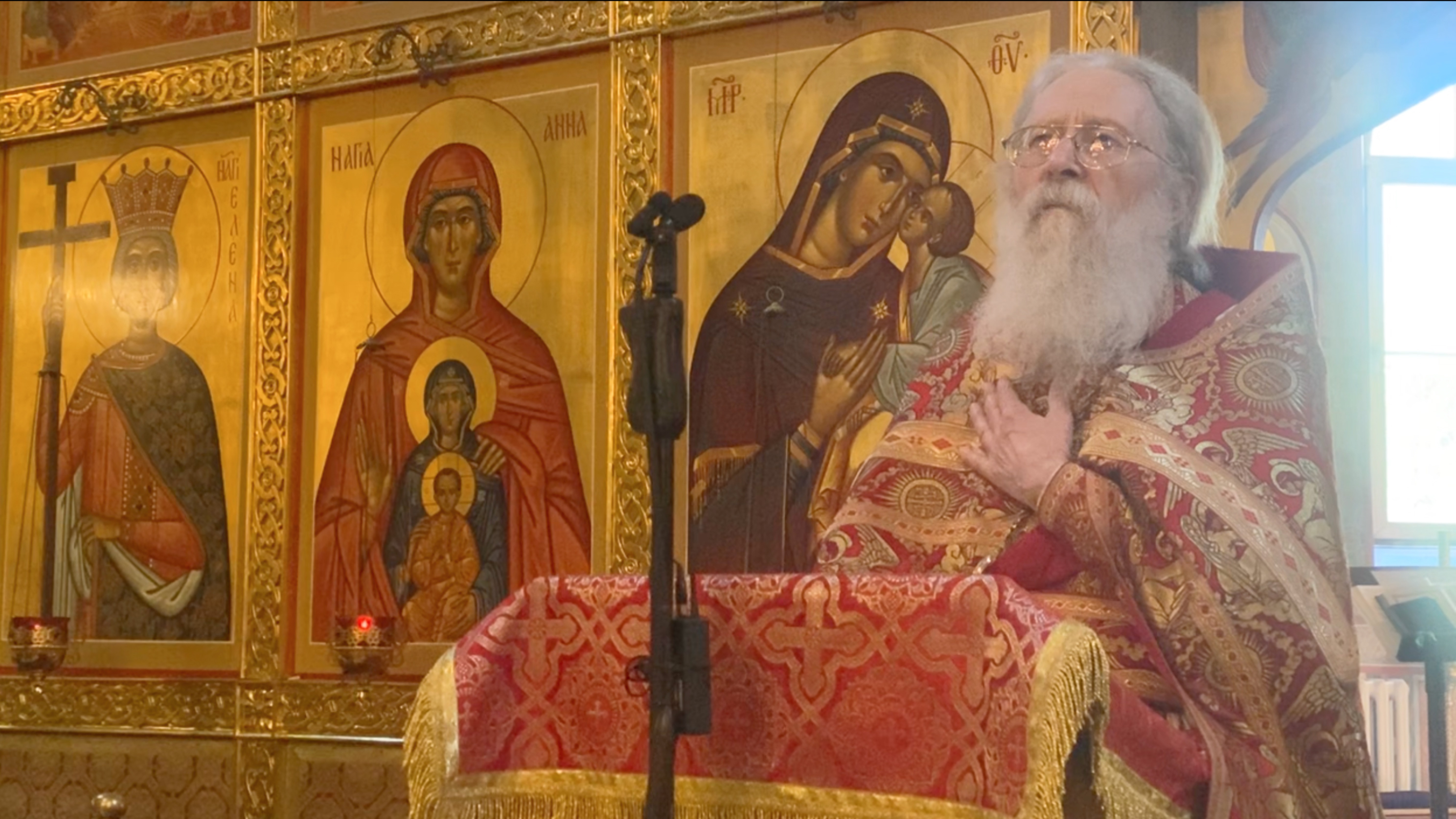 Явление Воскресшего Иоанну Богослову. Проповедь воскресная на Божественной Литургии 25.05.2025 г. смотреть онлайн