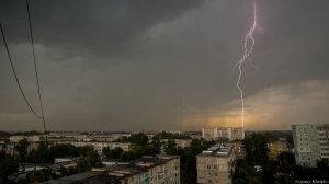 Слабые грозы 18 мая 2021