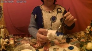 CHRISTMAS TOYS MADE OF COTTON WOOL ДЕЛАЕМ ВАТНУЮ ИГРУШКУ ДАМА В ПЛАТКЕ