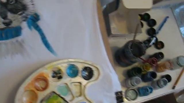 Рисунки на футболках красками DeCOLА. Artstudio.in.ua смотреть онлайн