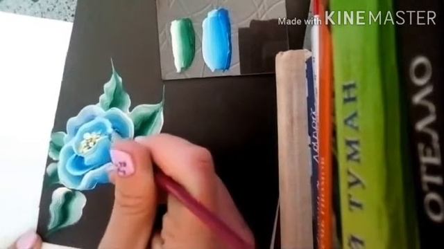 Рисуем в технике "Китайка" со студией дизайна "Арт-лаборатория" Часть 8. смотреть онлайн