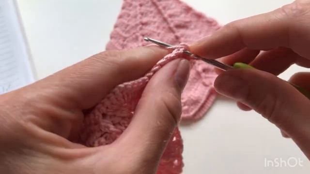 Вязаный топ «Веерный» крючком. Crochet top смотреть онлайн