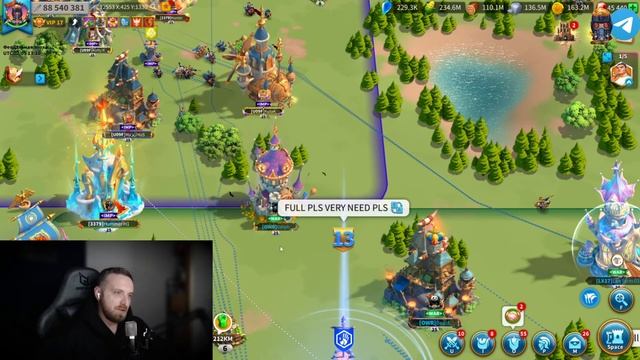 📢Инженеры - Башни в 2025 Rise Of Kingdoms #riseofkingdoms #райсофкингд?