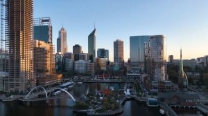 Город Перт в 4к. Австралия, Перт что посетить