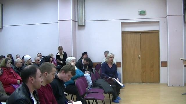 Встреча главы управы района Нагатино-Садовники с жите