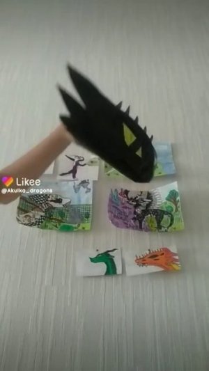 дракон из тик тока|дракон на руку|дракон из бумаги