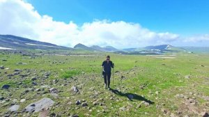 Арагац. Самая высокая гора Армении. Перекати-Поле. 4K