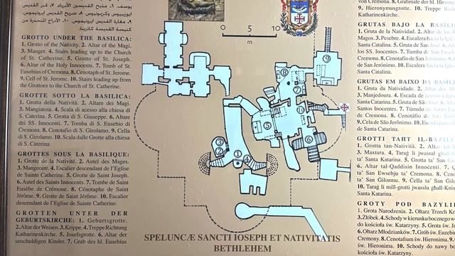 Базилика Рождества Христова #3. Пещера блаж.Иеронима.