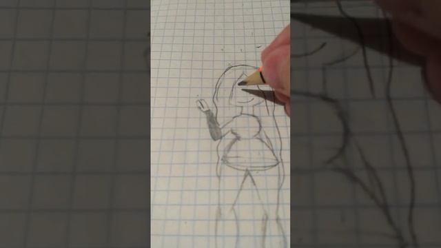 туториал как нарисовать девочку) 😺 смотреть онлайн