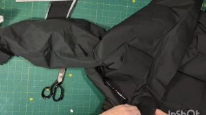 Как укоротить рукава на куртке, если есть два манжета ?