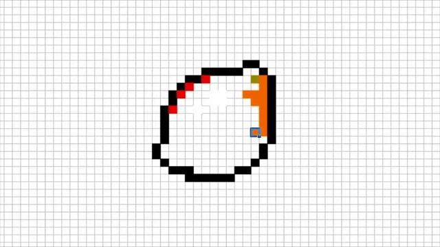 Рисунки по клеточкам Лимон смотреть онлайн