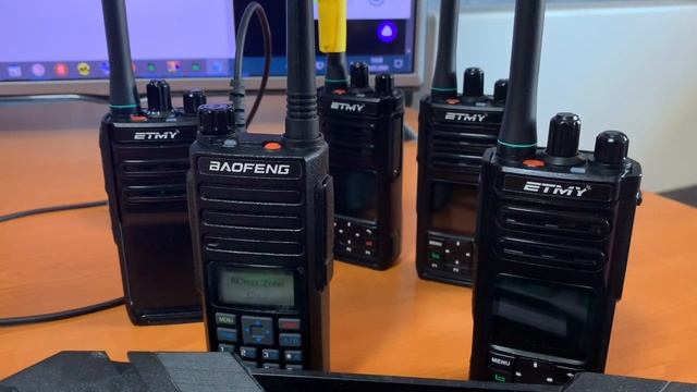 Тест работы AES 256. Баофенг DR1801 UV  + ET68 и ЕТ50  ETMY