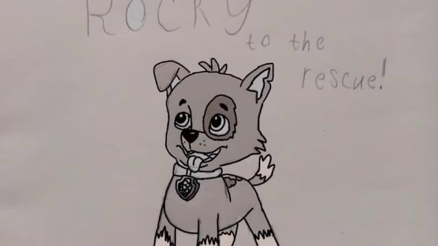 Арт с Рокки~для~Молнии Маккуина⚡ Art with Rocky~for~Lighting McQueen⚡ смотреть онлайн