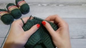 Вяжем шапку с фиксированным отворотом. Идеальный изгиб