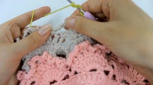 Детская юбочка крючком (часть 2)/Crochet skirt (part 2)