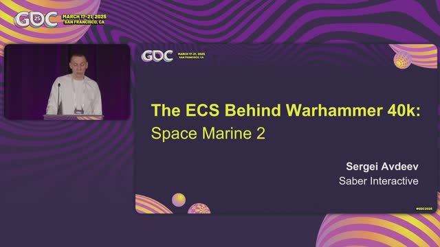 The ECS Behind 'Warhammer 40000: Space Marine 2'