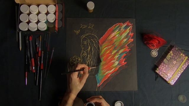 Рисую крылья смотреть онлайн