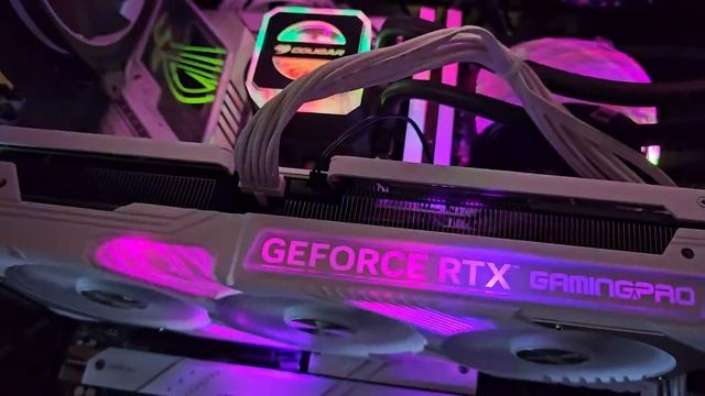 Palit GeForce RTX 4070 Ti Super GamingPro-ПОДСВЕТКА