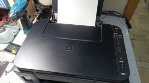 не печатает canon g3411 ошибка p07