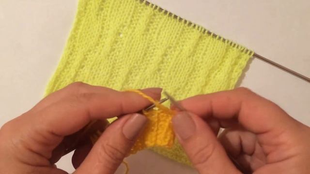 Прекрасный узор спицами смотреть онлайн