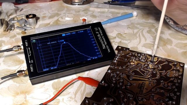 Настройка УПЧ радиоприемника ВЭФ-202 с помощью NanoVna-F V2 смотреть онлайн