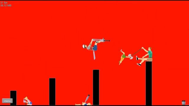 Экзамен по майнкрафту → Happy Wheels #6