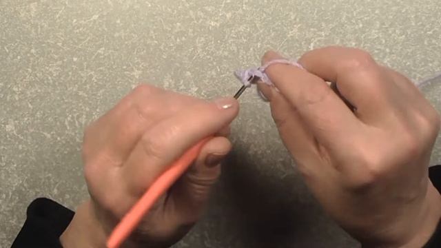 Прибавление двух петель из одной(для левшей) смотреть онлайн
