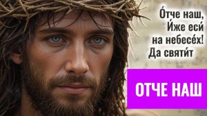 Слушать ОТЧЕ НАШ 🔔Молитва Господня на русском, текст полностью #православная #песня