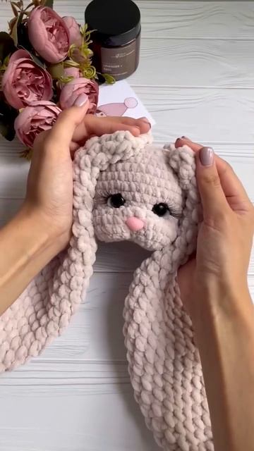 Вязаная заинька💗 #handmade #вязаныеигрушки #вязаниекрючком #вязаныеигрушки #зайчик #амигуруми смотреть онлайн