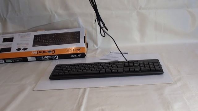 Клавиатура A4Tech Comfort Key KR83 распаковка и обзор. смотреть онлайн