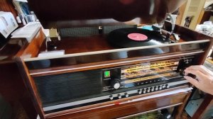 Работа восстановленной радиолы УРАЛ 112 с расширенным F