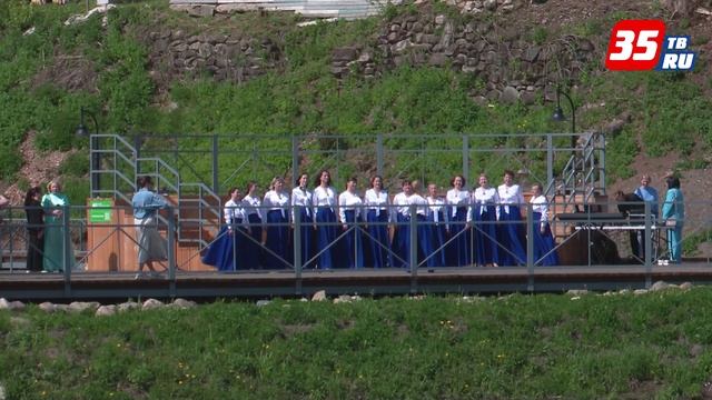 В Верховажье благоустроили территорию у каскада прудов смотреть онлайн