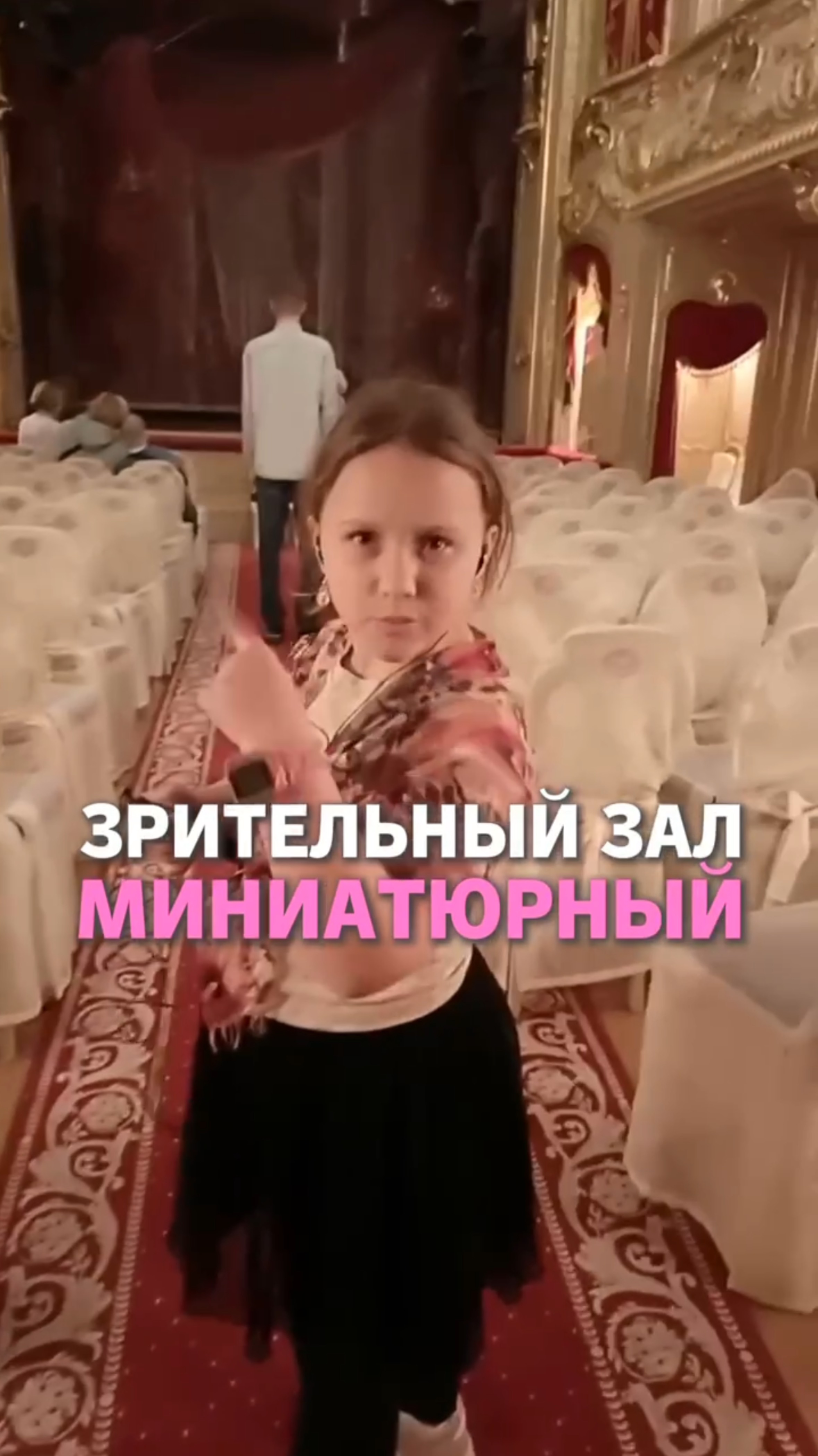 Миниатюрный зрительный зал смотреть онлайн