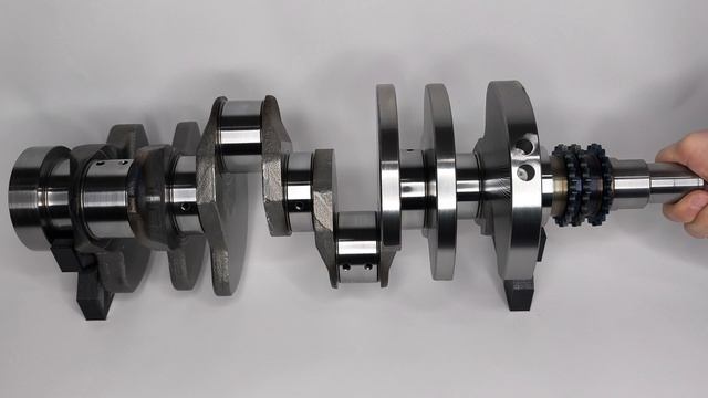 Коленчатый вал для Land Rover 448DT, из кованой заготовки сталь 4340