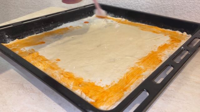 Идеальное тесто для пиццы 🍕Рецепт домашней пиццы #пи?