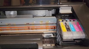 Проверка катриджей на принтер Epson T50