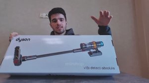 Обзор на пылесос Dyson V15S Detect Absolute
