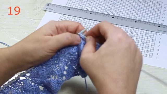 Красивый изящный джемпер с ажурным узором смотреть онлайн