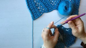 Летний топ на бретельках крючком. Мастер-класс.