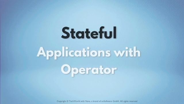 10.18 Kubernetes Operators for Managing Complex Applications смотреть онлайн