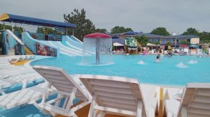 Аквапарк . фонтан . море пляж собачки .черепашки . парк