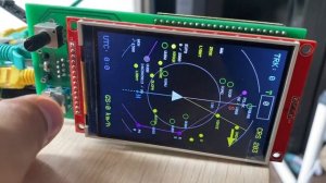Навигационный дисплей на ESP32 экран ILI9488. Сравнение про?