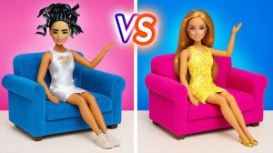 👗Золото vs серебро ✨ Преображаем куклу в роскошном стиле