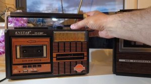 Недорогой радиоприёмник KNSTAR  FP-319BT, с возпроизведением