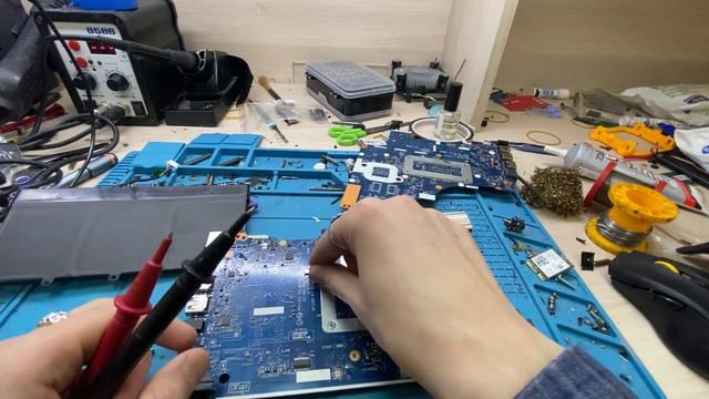 Ремонт ноутбука HP 15-db. Не включается смотреть онлайн