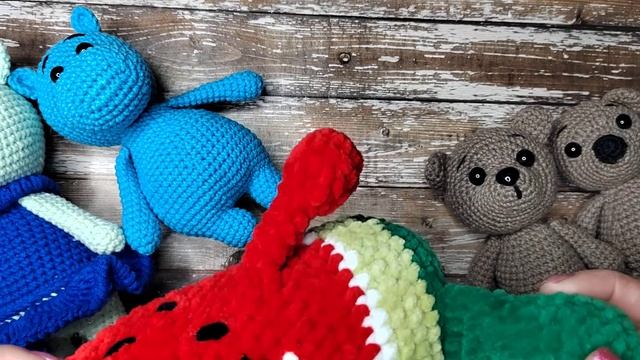 ВЯЗАНЫЕ ИГРУШКИ НЕБОЛЬШИХ РАЗМЕРОВ