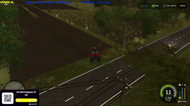 Farming Simulator 25 | 🏞️ LIPINKI | Проходження українською | 💙💛 | смотреть онлайн