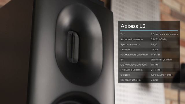 САМЫЕ ДОСТУПНЫЕ колонки от Borresen: Axxess L3